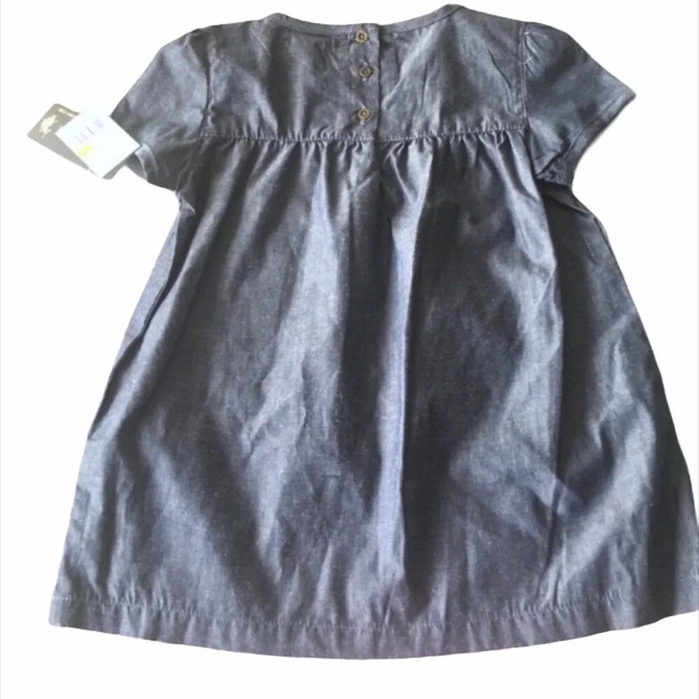 U.S. Polo Assn. Outfit, Denim, Pink, Size 5